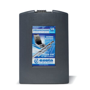 3301- 5100 - Caja Plástico Alto Impacto 19 Brocas para Metal