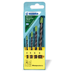 3330-9325 - Caja Plástica de 4 Brocas TCW