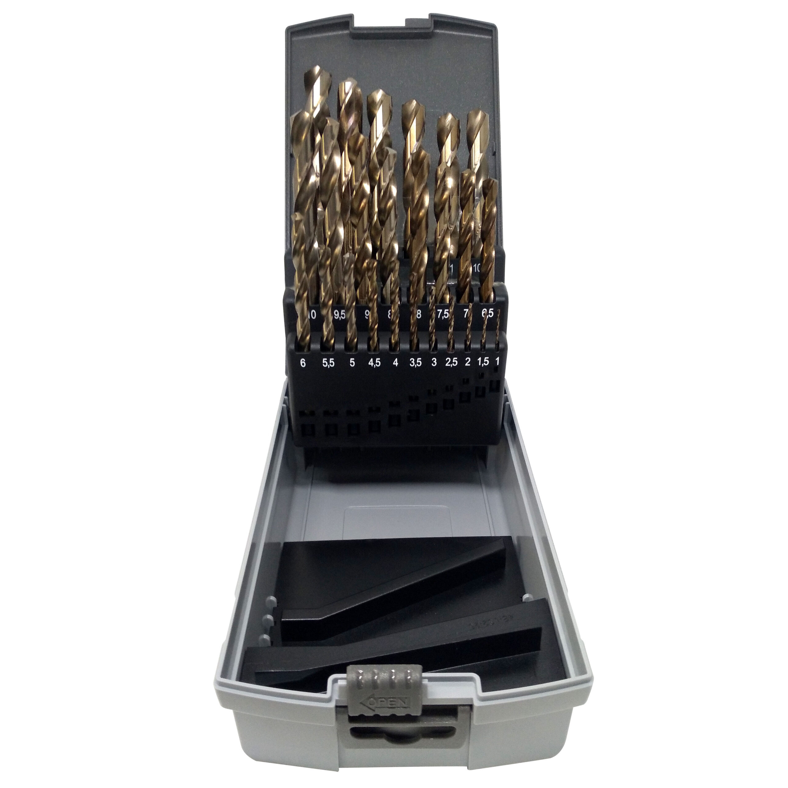 3302-5110 - Caja Plástico Alto Impacto - 25 Brocas EZ MAX Ambar - Imagen 4