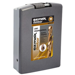 3302-5090- Caja Plástico Alto Impacto - 11 Brocas EZ MAX Ambar