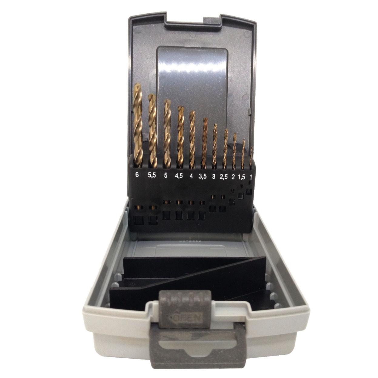 3302-5090- Caja Plástico Alto Impacto - 11 Brocas EZ MAX Ambar - Imagen 3